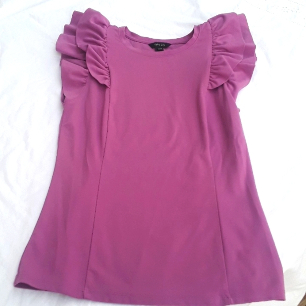 Y2K style RW&CO. XS Ladies Lilac/Purple Top